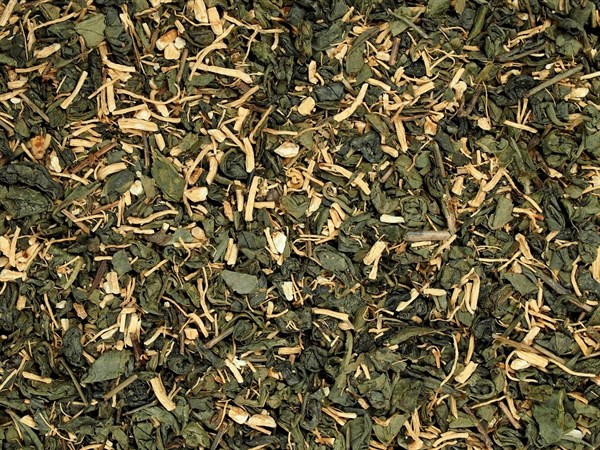 Zelený čaj s příchutí Zelený čaj se ženšenem