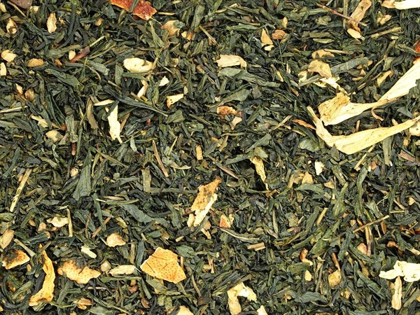 Zelený čaj s příchutí Zelený čaj se zázvorem a citrónem