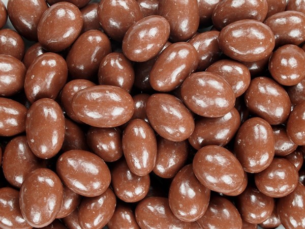 Ořechy a laskominy Mandle v mléčné čokoládě