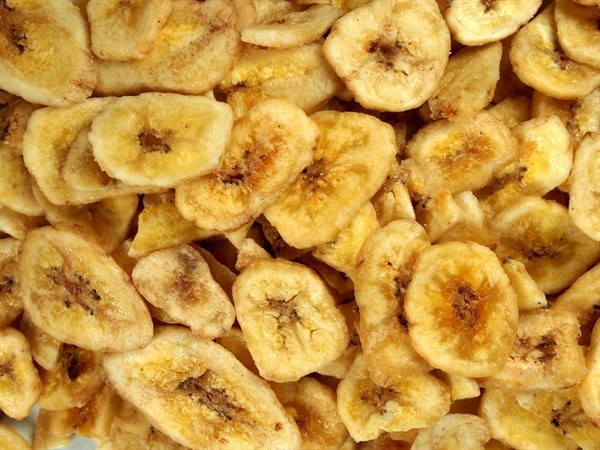 Ořechy a laskominy Banánové plátky