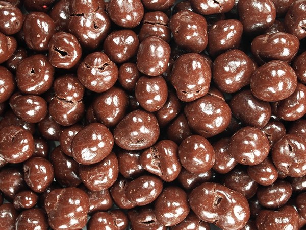 Ořechy a laskominy Maliny v hořké čokoládě