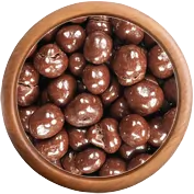 bio koření: Maliny v hořké čokoládě