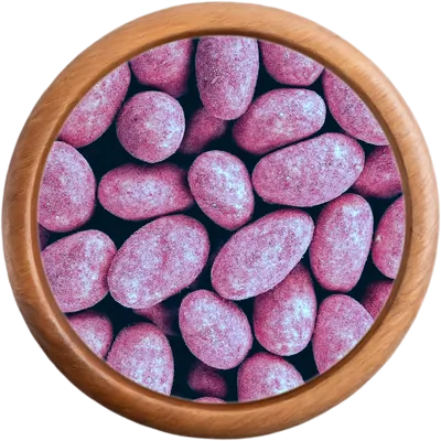 Laskominy Mandle malinové v mléčné čokoládě