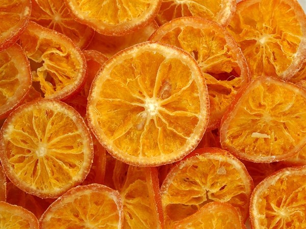 Ořechy a laskominy Pomerančové plátky