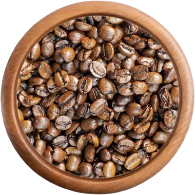 Káva s příchutí oříšků a čokolády